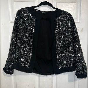 Topshop sequin jacket